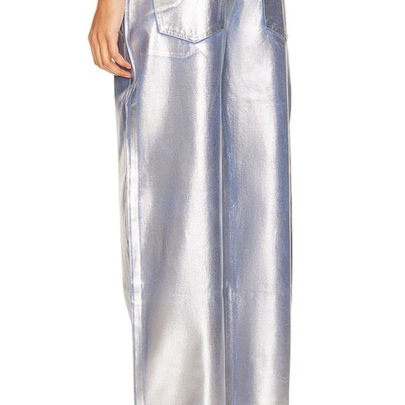 Superdown Aisha Jean Metallic Silver - Picture 3 of 8